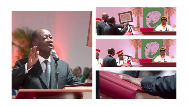 Côte d’Ivoire/Investiture-Alassane Ouattara: « Je resterai le Président de tous les Ivoiriens. »