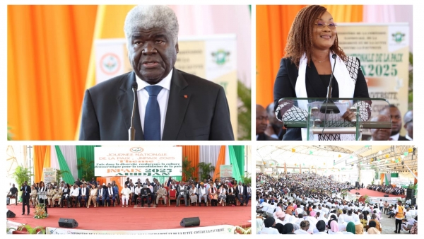 Côte d’Ivoire-Journée Nationale de la Paix 2025 : Le Premier ministre Beugré Mambé appelle à renforcer la culture démocratique pour préserver la paix