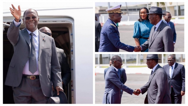 Côte d’Ivoire : Alassane Ouattara a quitté Abidjan pour Paris