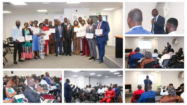 Côte d’Ivoire : 18 agents du ministère des Sports et du cadre de Vie valident leur certificat professionnel en gestion de projet