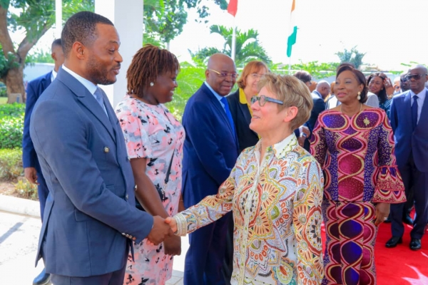 Côte d'Ivoire / Visite de la présidente du Sénat Canadien / Serge Nedro : "On sent le retour du Canada en Afrique"