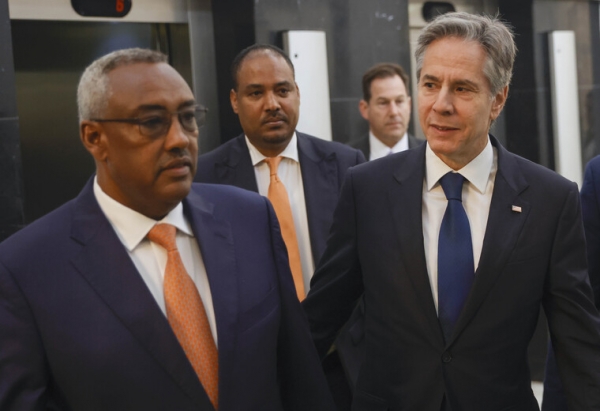 Addis-Abeba: Entretiens Blinken-Mekonnen