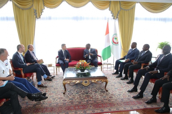 Côte d'Ivoire: Le Président Ouattara a échangé avec le Ministre français de l’Intérieur