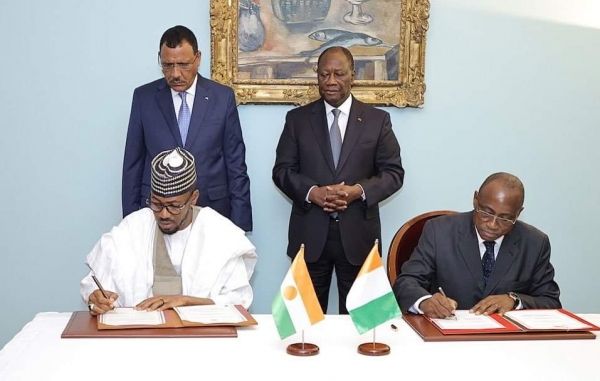 Visite officielle du Président du Niger en Côte d'Ivoire: 5 accords de coopération signés entre les deux pays
